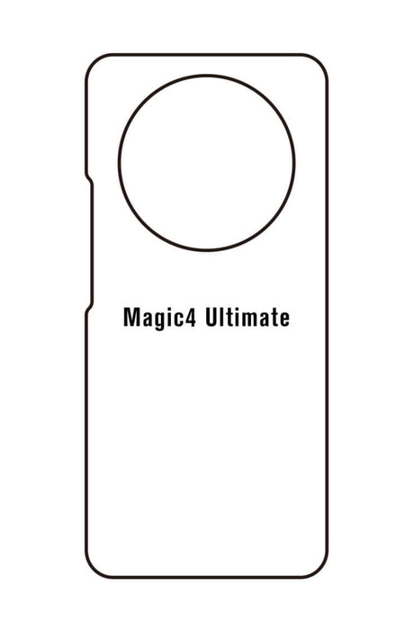 Honor Magic 4 Ultimate | Meilleure Protection Pour écran Incurvé (Arrière)