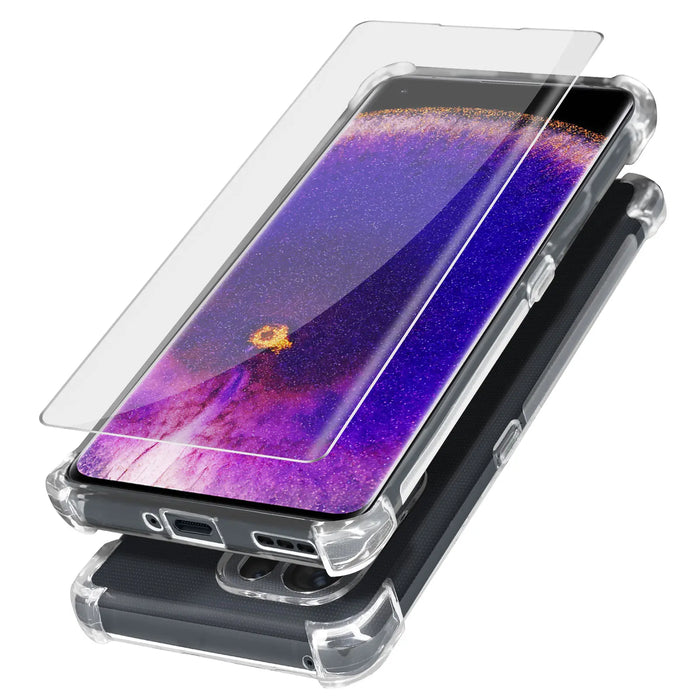 BORYA Ultra Thin Case For OPPO Find X5 Lite 5G – Electroplating Bling Cover, Shockproof TPU, Green